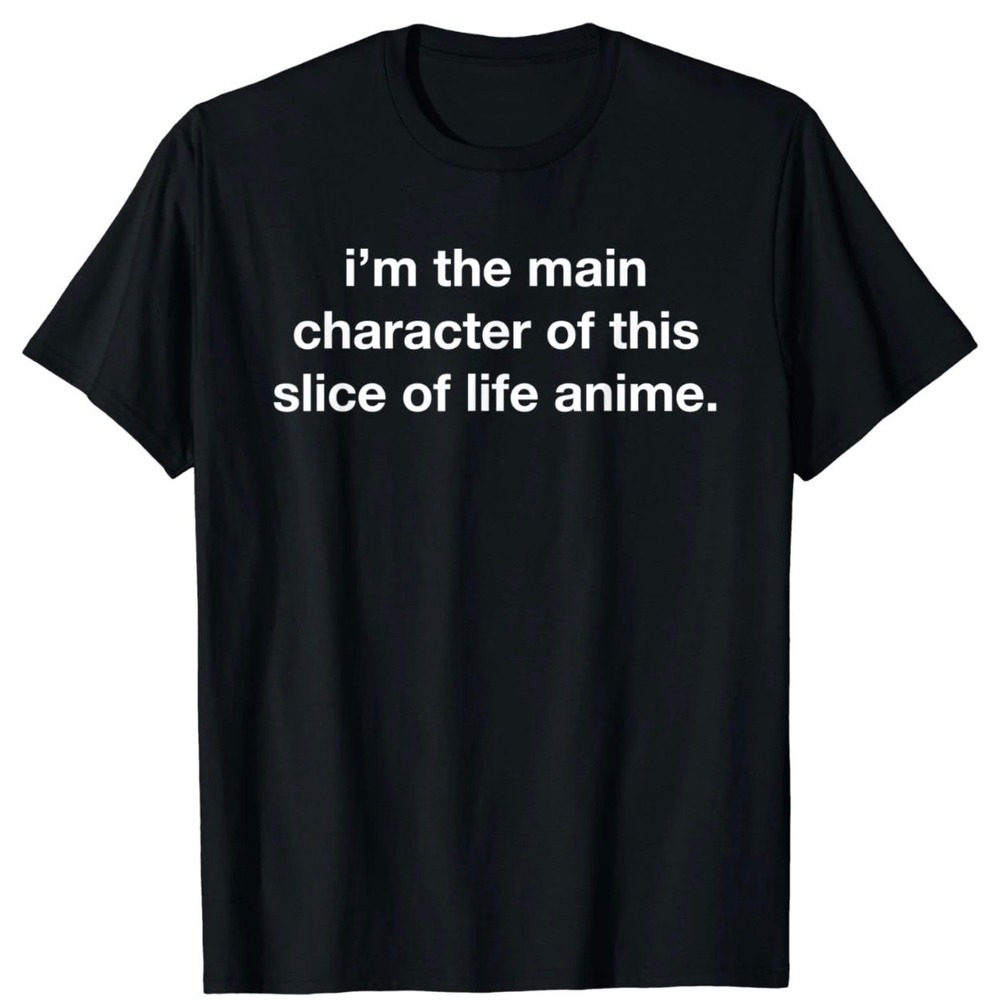 Slice of Life Anime Graphic Tee – Black – Size 2XL – NWOT